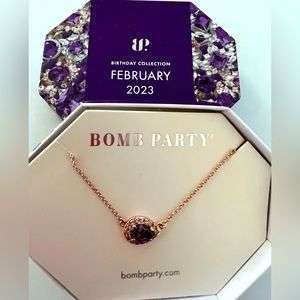 Bomb Party Necklace-Birthday Collection-February 2023